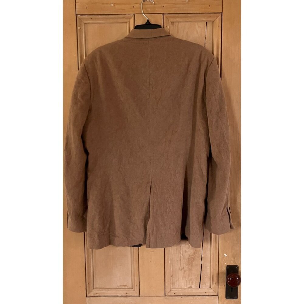 Banana Republic Mens Vintage Y2K 100% Camel Hair Jacket Size 42R Beige AN EXC - Picture 10 of 12